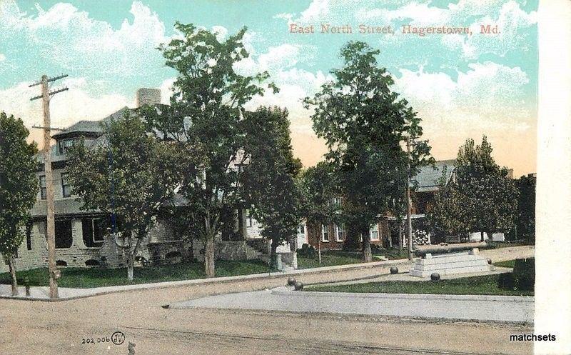 C-1910 Hagerstown Maryland East North Street Hays Brothers postcard 5095