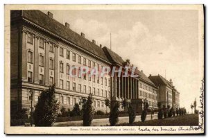 Old Postcard Brno Vysoka Skola Zemodelska Lesnicka School for Advanced Studies