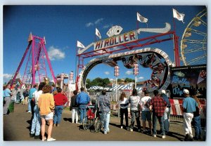 1960 Bloomsburg Pennsylvania Postcard Greetings Great Fair Agricultural Fair