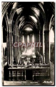 Old Postcard Barcelona Catedral trascoro