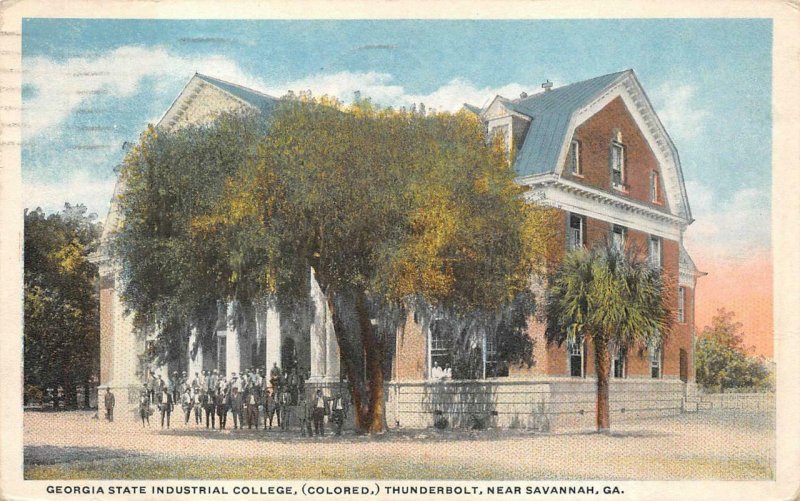 Georgia State Industrial College Savannah Georgia Black Americana ...