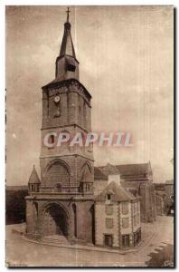 Old Postcard La Souterraine (Creuse) our church lady and saint andre (elevent...