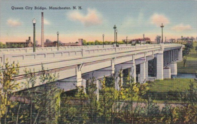 New Hampshire Manchester The Queen City Bridge