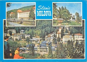 Postcard Romania Slanic Moldova vederi multiple 