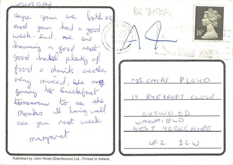 BR81954 a devon village chariot   uk