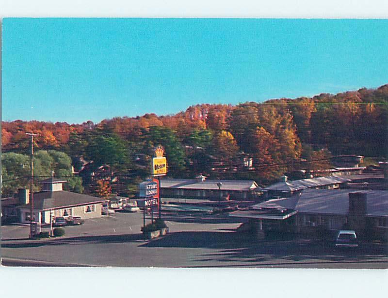 Unused Pre-1980 MOTEL SCENE Huntington West Virginia WV F7279