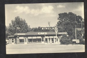 RPPC HANNIBAL MISSOURI OSBORNE'S CAFÉ GAS STATION REAL PHOTO POSTCARD