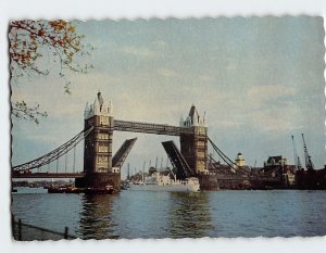 Postcard The Tower Bridge, London, England