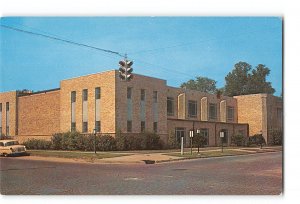 Pine Bluff Arkansas AR Vintage Postcard First Baptist Church