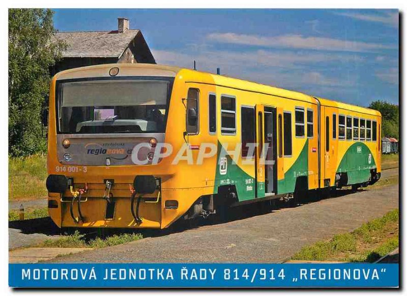 Postcard Modern Motorova jednotka rady 814/915 REGIONOVA