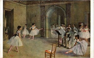 CPA Salon de Paris E. DEGAS Le foyer de la danse a l'Opera (867064)