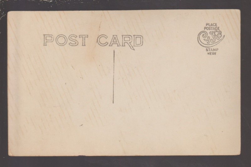 Aberdeen SOUTH DAKOTA RPPC 1919 RODEO Roundup STEER RIDING Cowboy WILD WEST KB United States