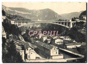 Modern Postcard The Great Bridge of Saint Claude Jura