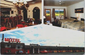 Canada Motel La Seigneurie Inc St Jean Port Joli Quebec Vintage Postcard C215