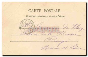 Old Postcard Paris Pantheon