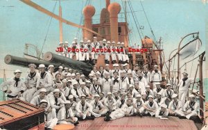 US Navy, Crew on Deck on Board a United States Warship, Mitchell No 1325