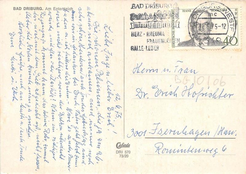 BG10106 bad driburg am enterteich   germany