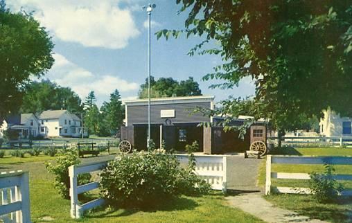 IA - West Branch, Replica of Blacksmith Shop of Jesse Hoover, Herbert's Father