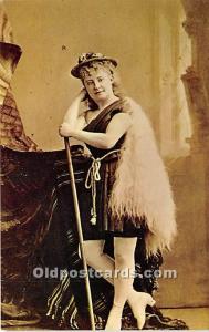 Lydia Thompson English Star, British Blonds Theater Actor / Actress Postcard