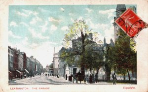 Uk England Leamington The Parade Vintage Postcard C276