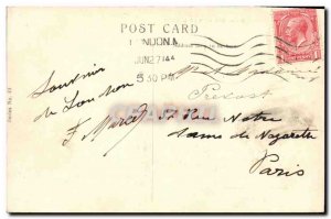 Old London Postcard Birds Eye View