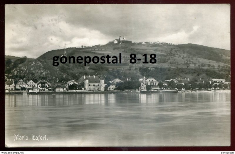 dc1665 - AUSTRIA Maria Taferl 1933 Panorama. Real Photo Postcard