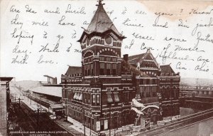 12391 Pennsylvania and L&N Railroad Station, Cincinnati, Ohio 1911