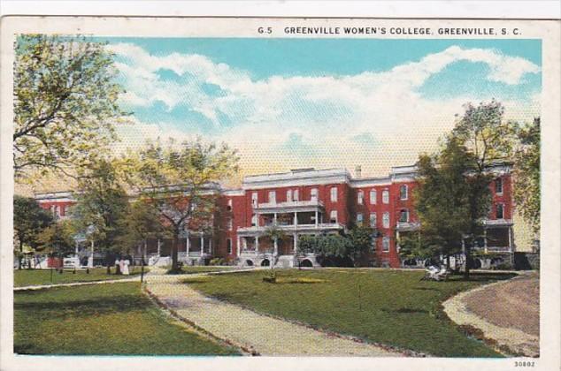 South Carolina Greenville Women's College Curteich