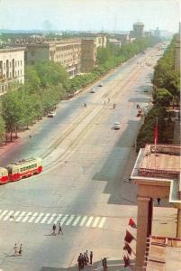 B75284 zaporiszhzha V I lenin avenue tramway tram croatia