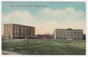 Holiness University Oskaloosa Iowa 1910c postcard