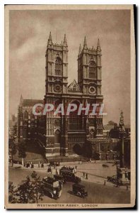 Old Postcard Westminster Abbey London