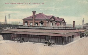 PITTSBURG, Pennsylvania, 1900-1910s; East Liberty Station, P.R.R.