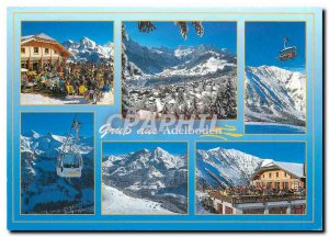Modern Postcard Gruss aus Adelboden
