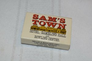 Sam's Town Diamond Lil's Las Vegas Nevada Matchbox