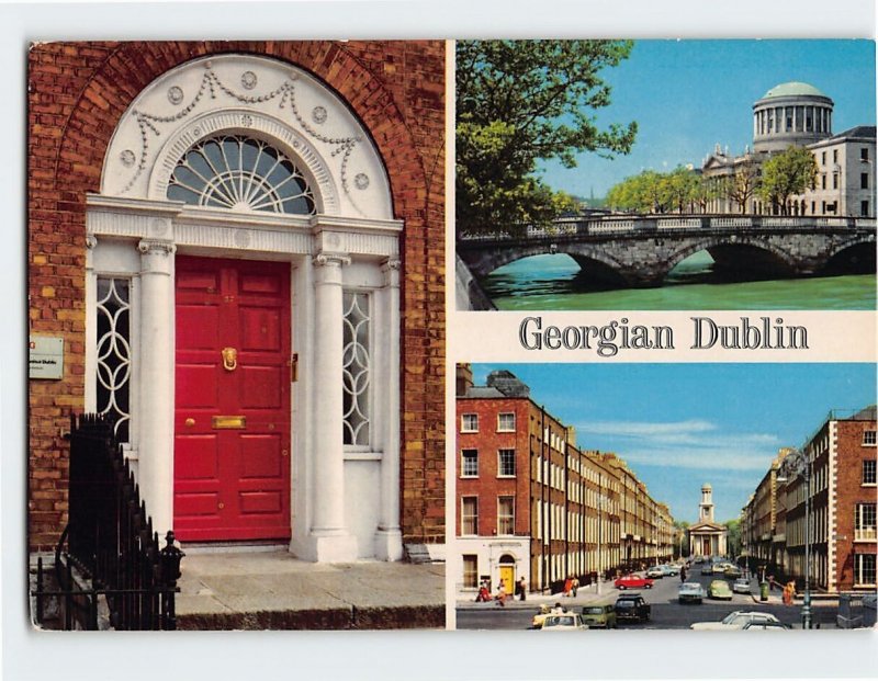 Postcard Georgian Dublin, Ireland