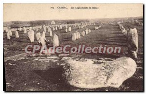 Postcard From Old Carnac alignments Menec