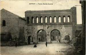 CPA Autun Porte Saint-Andre FRANCE (954068)