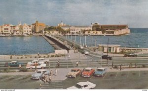 CUARACAO , Netherland Antilles , 50-60s ; Queen Emma Pontoon Bridge