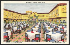 Tramor Cafeteria The Finest in the South St Petersburg Florida Unused c1939