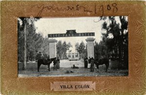 PC CPA URUGUAY, VILLA COLÓN, GIOT PARC HOTEL, Vintage Postcard (b20552)