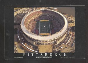 PITTSBURGH STEELERS FOOTBALL STADIUM THREE RIVERS STADIUM GAME POSTCARD