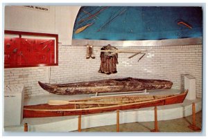 Bristol Rhode Island RI Postcard Haffenreffer Museum Of Anthropology Boat 1976