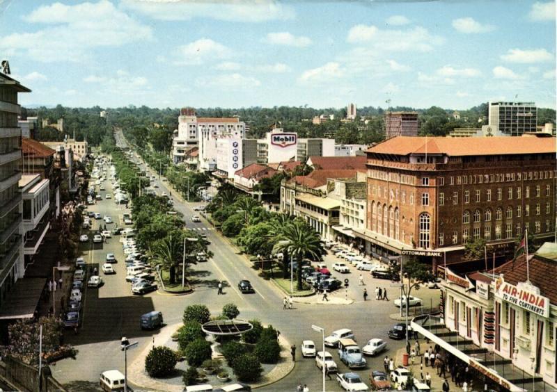 kenya, NAIROBI, Kenyatta Avenue (1970s) Stamps