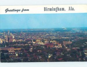 Pre-1980 PANORAMIC VIEW Birmingham Alabama AL F9220