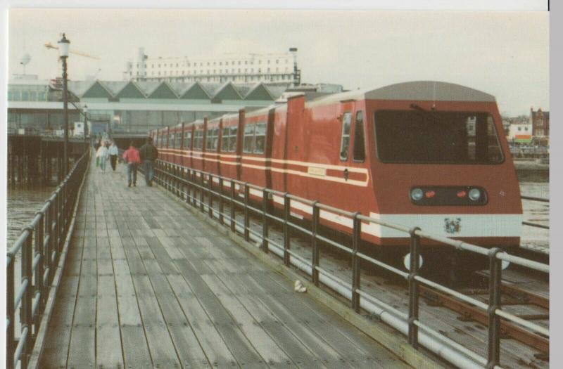 Essex; Southend On Sea, Inauguration Of New Pier Trains PPC, Unposted, Lynn Tait