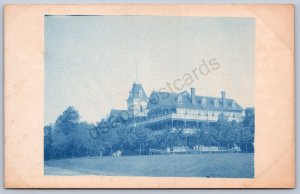K45/ Waynesboro Pennsylvania RPPC Postcard c1910 Island House Hotel 21