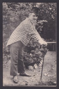 Vintage postcard Germany Circus Humorist Gustav Dohse 1907