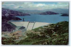 c1960 Shasta Dam North Redding Valley California CA Union Oil Company Postcard 