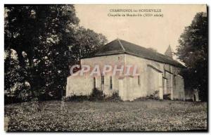 Old Postcard Champignol lez Mondeville Mondeville Chapel