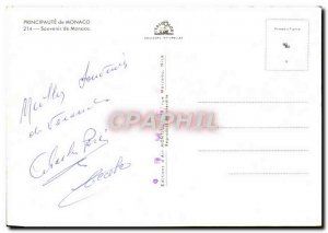Modern Postcard Souvenir De Monaco